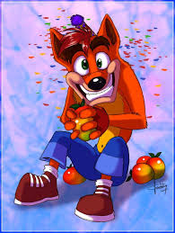 Birthday Bandicoot By Jezzkitty Crash Bandicoot Characters Bandicoot Crash Bandicoot