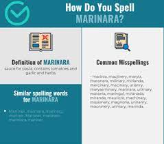 You follow these rules if you want to get the most from the blend. Correct Spelling For Marinara Infographic Spellchecker Net