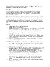 The federal territories, which include the. Athi Nahappan Recommendation Local Government Justice
