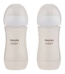Amazon.Com : Philips Avent Natural Baby Bottle With Natural Response  Nipple, Purple, 9Oz, 4Pk, Scy903/34 : Baby