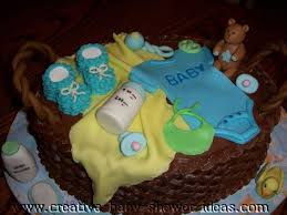 Basket Baby Shower Cake Pictures And Instructions