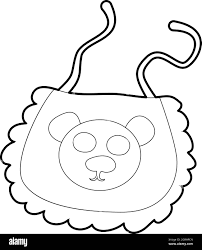 Baby Bib Black And White Stock Photos Images Alamy
