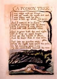 William Blake A Poison Tree From Songs Of Experience Poison Tree William Blake Poetry Art