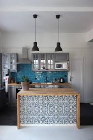 Kitchen Island With Miriam Cement Tiles Marrakesh Cement Tiles Kitchen Island Ideas On A Budget Diy Kitchen Island Home Decor Kitchen