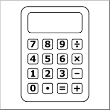 Download 3,800+ free calculator vector images. Clip Art Calculator B W Blank I Abcteach Com Abcteach