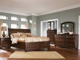 Porter Traditional Dark Wood Sleigh Bed Frame And Matching Furniture Set With Five Brown Furniture Bedroom Brown Wood Bedroom Furniture Bedroom Furniture Sets