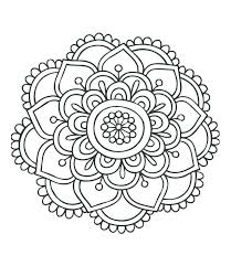 Easy mandala coloring pages free. Free Mandala Coloring Pages Easy Mandala Drawing Mandala Printable Mandala Coloring Pages