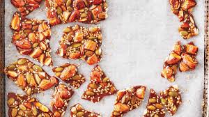 Honey Nut Seed Brittle Recipe Brittle Recipes Clean Desserts Recipes Recipes