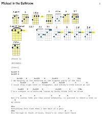 The best bathroom colour ideas & styles come with a design perspective in mind, generally starting with tiles and then working backwards from there. Michael In The Bathroom From Be More Chill Ukulele Sheet Music Pg 1 Michael In The Bathroom Be More Chill Ukulele Songs