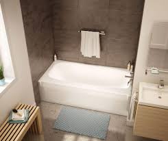 The next step is to install the tile on the walls and floor of the shower. To 3060 Alcove Bathtub