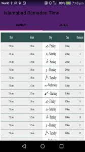 Your trusted guide to ramadan islamic calendar and prayer times for south africa. Ramadan Calendar 2017 Pakistan For Android Apk Download