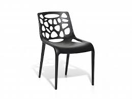 tuinstoel plastic stoel zwart stoel van kunststof morgan 170759 plastic stoelen stoelen zwarte stoelen