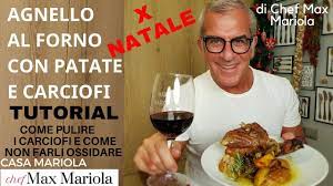 Un secondo molto festivo, indicato sia a natale che a pasqua. Agnello Al Forno Con Patate E Carciofi Ricetta Facile Da Casamariola Youtube