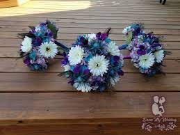 Daisy wedding bouquet for elopement at uc berkeley. Dress My Wedding Gerbera Daisy Thistle And Galaxy Orchid Bouquet