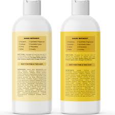 But the acidity found in apple cider vinegar can stop that process by balancing your scalp and hair's natural ph levels. Buy Apple Cider Vinegar Shampoo And Conditioner Paraben And Sulfate Free Shampoo And Conditioner For Color Treated Hair Care Volumizing Shampoo And Deep Hair Conditioner For Damaged Dry Hair Hydration