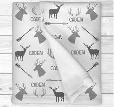 Woodland nursery bedding set pink boho nursery duvet cover | etsy. Deer Personalized Baby Boy Nursery Blanket Woodland Deer Baby Blanket Nursery Crib Bedding New Baby Shower Gift Dezignerheart Designs C Personalized Baby Nursery Decor Gifts Canvas Wall