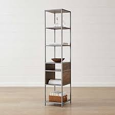 Tan, black or light gray. Bookcases Shelves Crate And Barrel