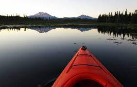 Whether on a calm lake, a slow, rolling creek, roaring rapids, or out on the ocean, there are so many options in oregon. Moonlight Kayaking On Hosmer Lake Travel Oregon