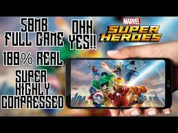 50 Mb Download Lego Marvel Superheroes Highly Compressed For Android 2018 Must Watch Youtube