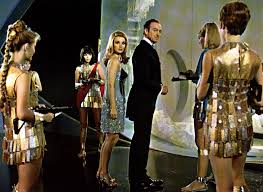 Paco Rabanne S Disc O Rama Dresses Now And Then Barbara Bouchet Bond Girls David Niven