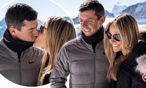 Reports say erica has taken center stage in the heart of rory, who is easily impressionable, to say the least. Rory Mcilroy Shares A Kiss With Wife Erica Stoll As They Take In The Sights From The From Swiss Alps Daily Mail Online