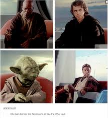 Reason Number 147346 To Like Obi Wan It S Funny Because Watching The Clone Wars Half The Other Jedi Start Star Wars Memes Star Wars Humor Star Wars Jokes