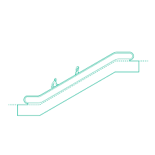 The most popular step width is 1000 mm. Escalators Dimensions Drawings Dimensions Com