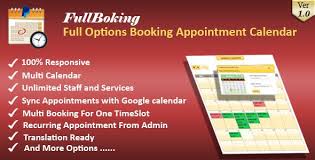 Download Fullbooking Full Options Appointment Booking And Scheduling For Wordpress Free Wordpress Plugin Appointment Calendar Website Template Full Option