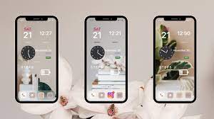 Customize Your Home Screen Ideas Aesthetic Transparent Widgets Iphone Ios 14 Youtube Homescreen Iphone Iphone Homescreen