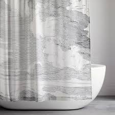 Organic Cloud Shower Curtain Modern Shower Curtains Walk In Shower Designs Simple Bathroom Decor