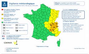 Météo france a placé 19 départements en vigilance orange sur le territoire. Meteo La Vigilance Orange Aux Orages Levee Sur L Ensemble Des Departements