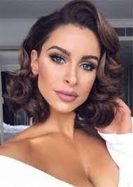 Gorgeous Vintage Waves Prom Hairstyles For Medium Hair Prom Hairstyles For Short Hair Hair Styles Vintage Curly Hair