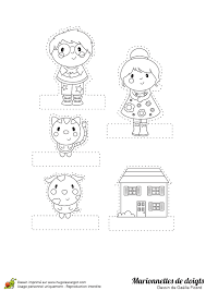 page 4 sur 10 hugolescargot com marionnette doigt coloriage licorne mignon kawaii