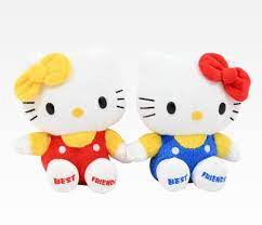Hello Kitty And Mimmy 5 Mascot Plush Set Of 2 Best Friends Hello Kitty Toys Kitty Hello Kitty
