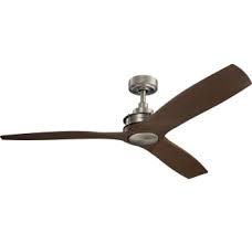 Black & gray ceiling fans. Fans Without Light Kits
