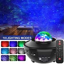 Rotation night projection lamp for kids. Led Sternenhimmel Projektor Amouhom Ozeanwellen Projektor Mit Fernbedienung Bluetooth 5 0 360 Drehen 3 Helligkeitsstufen Beste Geschenke Fur Party Weihnachten Ostern Amazon De Beleuchtung
