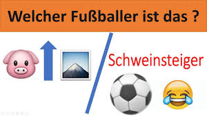 Zur em gibt es tolle fußball emojis fürs handy: Schaffst Du Es Diese Fussballer Zu Erraten Mit Emojis Youtube