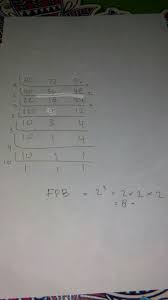 Kpk dari 90 dan 168 adalah 23 × 3 2 × 5 × 7 = 2.520. Fpb Dari 36 48 Dan 96 Adalah Get Images