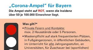 In diesen landkreisen steht sie auf rot. Covid 19 Bayern Die Regeln Der Corona Ampeln In Deutsch Und Englisch New Facts Eu Nachrichten News Das Blaulichtmagazin
