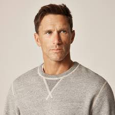 Wallace & Barnes Heritage Fleece Sweatshirt For Men