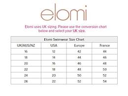 Amazon Com Elomi Abstract Adjustable Sides Moulded Tankini