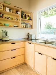Crisp Simple And Modern Plywood Kitchen Oiled Birch Plywood And Absolute Black Honed Granite Lots Of C Kitchen Units Plywood Kitchen Modern Kitchen Cabinets