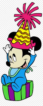 Baby Mickey Party Hat Suprise Clipart Png Happy Birthday Mickey Mouse Baby Transparent Png 1611x3876 3012523 Pngfind