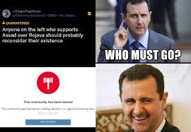 Bachar al assad at work by anthropoceneman meme center. R Chapotraphouse Assadmemes
