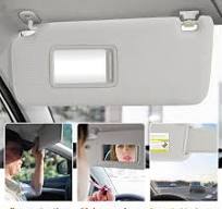 Amazon.com: Left Driver & Right Passenger Side Sun Visor for ...