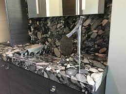 Black Marinace Granite Slope Sink And Tops Granite Bathroom Countertops Granite Kitchen Black Granite Countertops