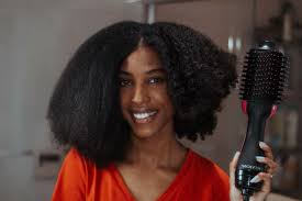 While this hair dryer works for all hair types, ikeda says it's especially effective for anyone with super damaged hair and who might be hesitant about using she suggests switching between applying hot and cold air. The Revlon One Step Hair Dryer Volumizer On Natural Hair Aishabeau