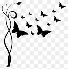 Clipart black white modern furnitureroyalty free vector. Hungry Caterpillar Plum Png Black And White Vector Butterflies Png Black And White Clipart Butterflies Vector Butterfly Black And White Black And White