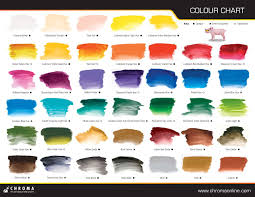 a2 lightfast heavy body artists acrylic color chart in 2019