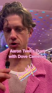 During the LA press event for Schmigadoon season 2, Aaron Tveit shared his  thoughts about his character Topher’s duet with Dove Cameron’s Jenny. Their  voices are so beautiful together. I loved this ...